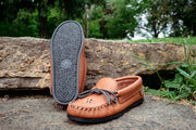 Women's Beaded Elk Hide Moccasin Shoes (Limited Edition)