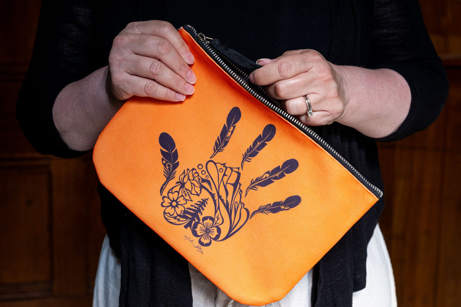 Indigenous Art Gitxsan Hand Pouch