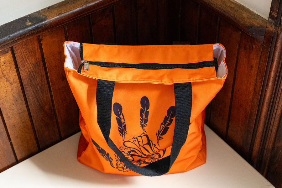Indigenous Art Gitxsan Hand Recycled Eco Bag