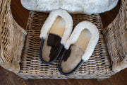 Men's Sealskin Vamp Sheepskin Slippers (Limited Edition)