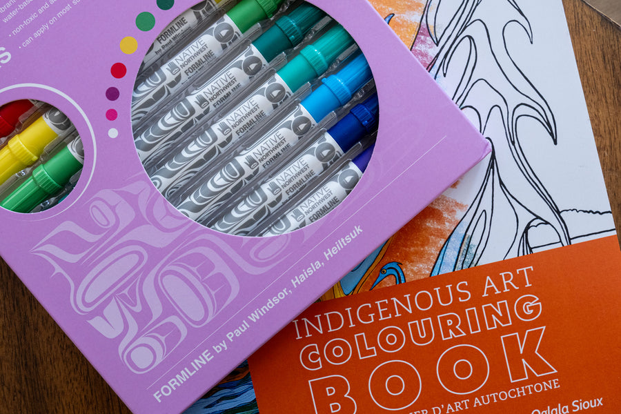 Indigenous Art Felt Markers - 12 Pack