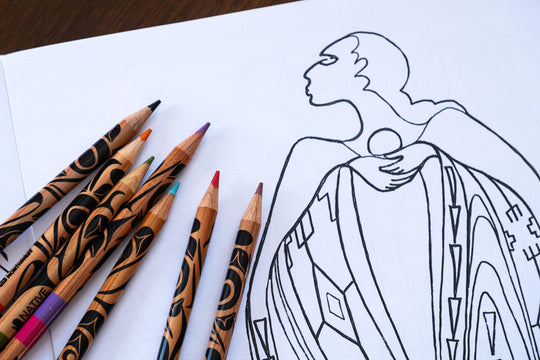 Indigenous Art Colouring Books