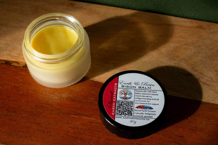 Earth Extracts Earth & Resin Bison Tallow Balm
