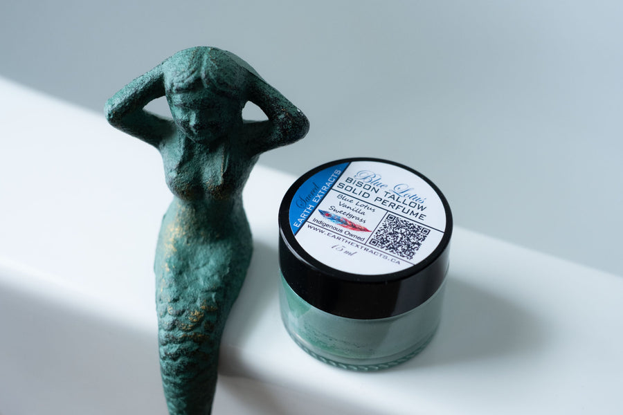 Earth Extracts Blue Lotus Bison Tallow Perfume