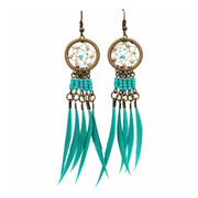 Follow Your Arrow Indigenous Dream Catcher Earrings