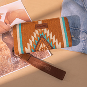 Southwestern Knitted Wallet Wristlet