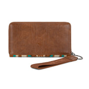 Southwestern Knitted Wallet Wristlet