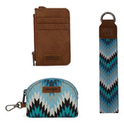 Southwestern Dual Pouch Wristlet