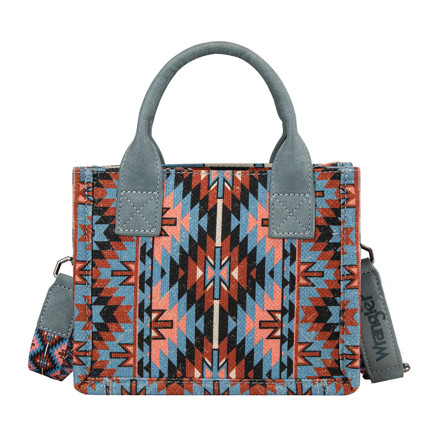 Wrangler Southwestern Print Small Canvas Tote (Mini)
