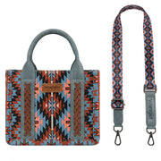 Wrangler Southwestern Print Small Canvas Tote (Mini)