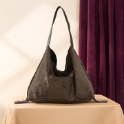 Fringe Floral Tooled Hobo Bag