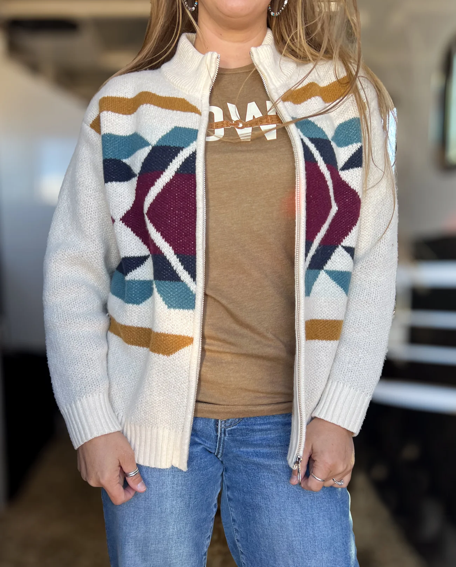 Women's Gunsmoke Knit Zip-Up Sweatshirt