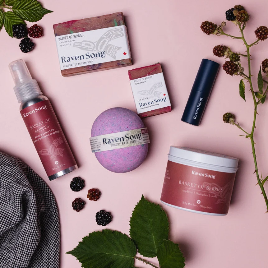 Basket Of Berries Luxury Artisan Gift Box