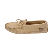 Men's Ivory Leather Earthing Moccasins (Limited Edition)
