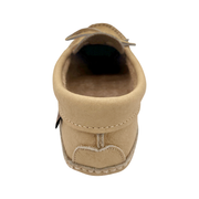Men's Ivory Leather Earthing Moccasins (Limited Edition)