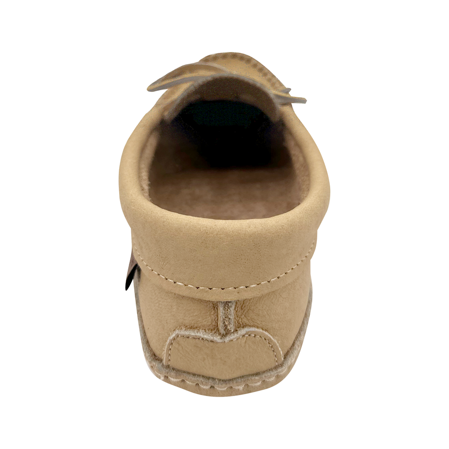 Men's Ivory Leather Earthing Moccasins (Limited Edition)