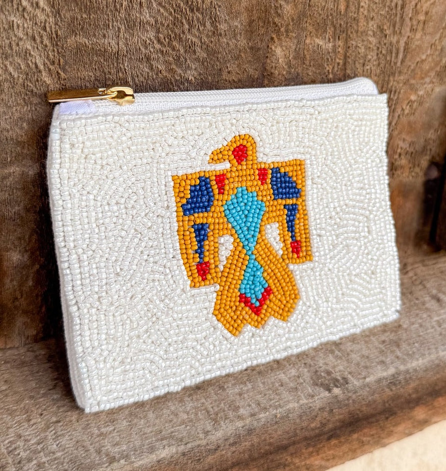 Southwestern Beaded Cosmetic Bag