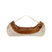 Mini Birchbark Canoe Ornament
