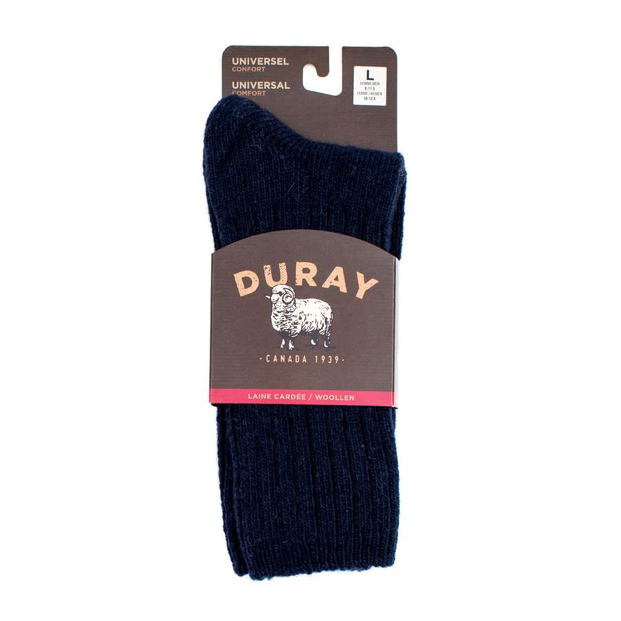 Unisex Bivouac Lambs Wool Crew Socks