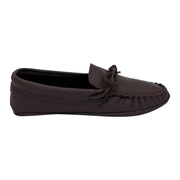 Men's Wide Double Deerskin Leather Moccasins