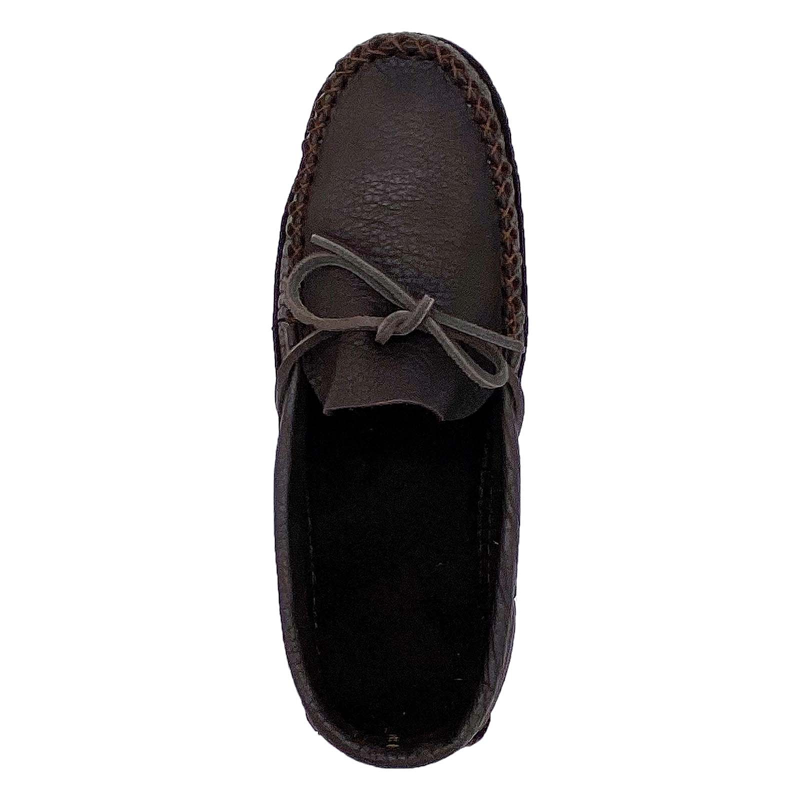 Mens Unlined Bullhide Soft Sole Moccasin