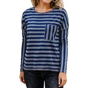 Women's Cotton Stripe Top