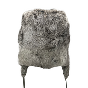 Rabbit Fur Aviator Hat