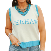 Women's Yeehaw Knit Sweater Vest
