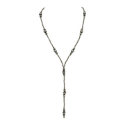 Navajo Pearl Bead Y-Necklace