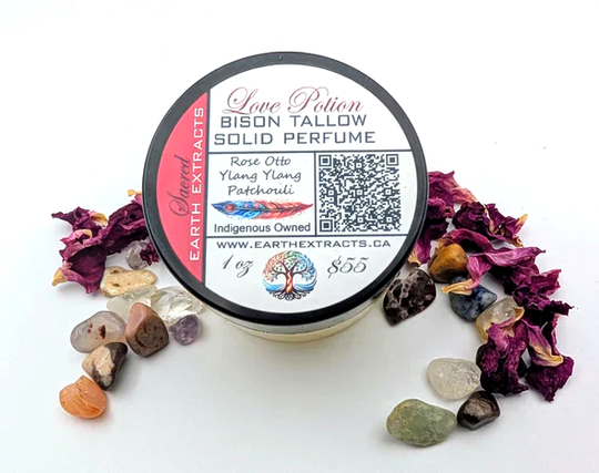 Earth Extracts Love Potion Bison Tallow Perfume