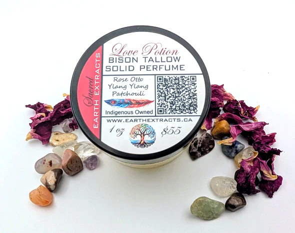 Earth Extracts Love Potion Bison Tallow Perfume