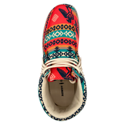Women's Western Maverick Fringed Ankle Moccasin Shoes
