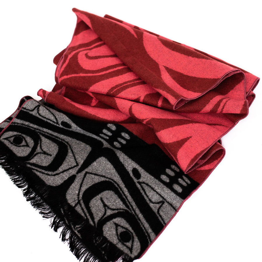 Indigenous Art Brushed Silk Scarf