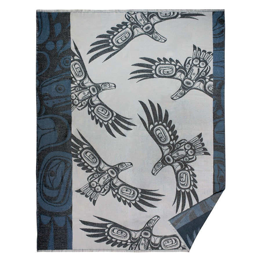Indigenous Art Woven Blanket