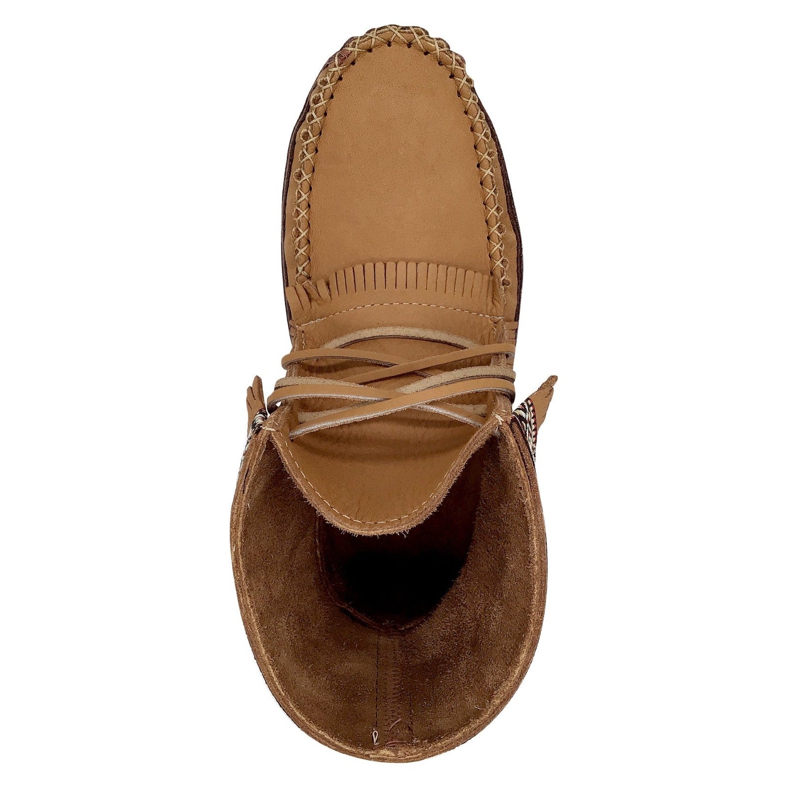 Men Earthing Men's Genuine Moose Hide Leather Earthing All-Natural Ankle Moccasins ...