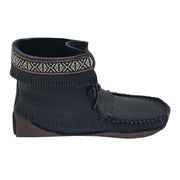 Men's Black Earthing Ankle Moccasin Boots (FINAL CLEARANCE)