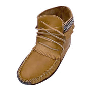 Men's Cork Earthing Ankle Moccasin Boots