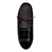 Men's Lined Leather Moccasins Slippers (FINAL Clearance 11, 12, 13 ONLY)