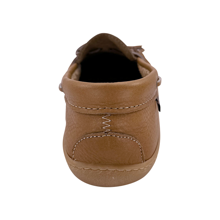 Men's Hunter Sole Wide Width Leather Moccasin Shoes