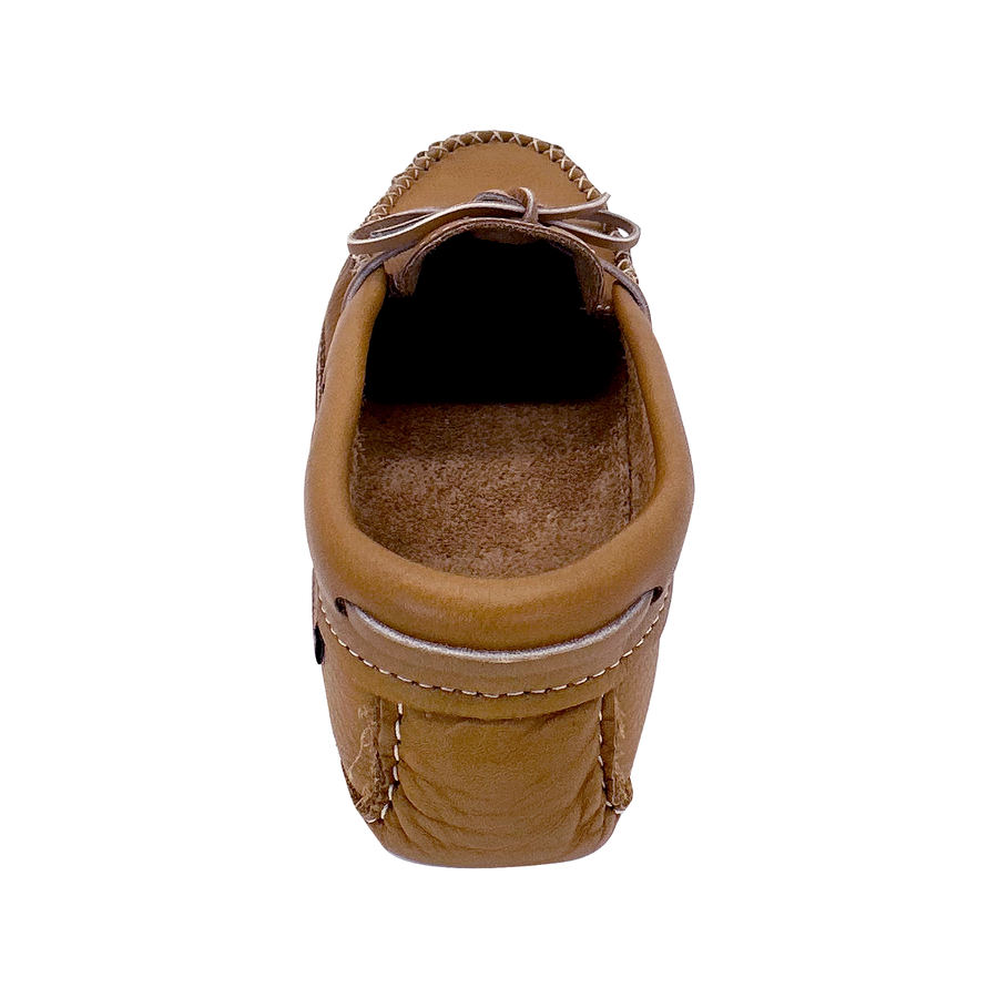 Men's Wide Leather Earthing Moccasins