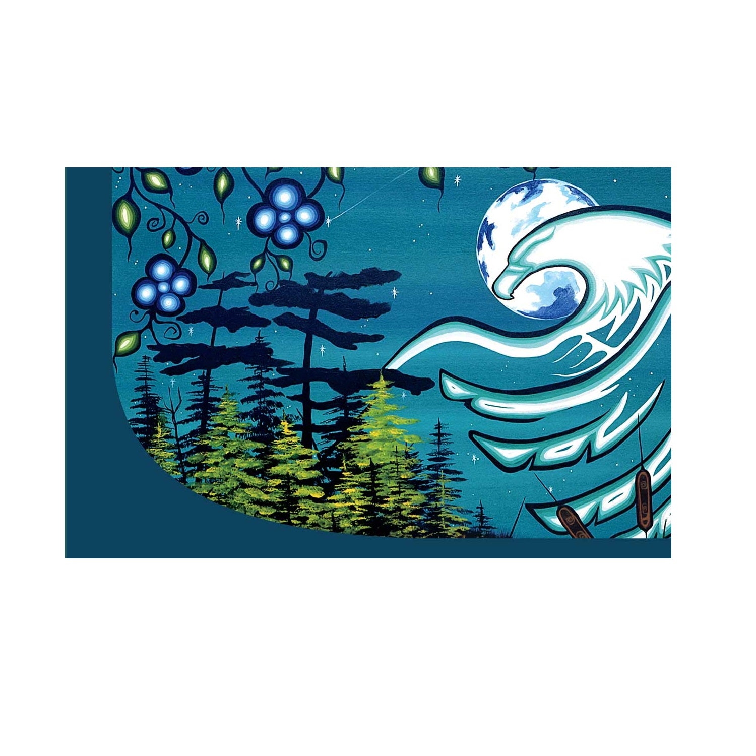 Indigenous Signature Notebook by Canadian Art Prints – Leather-Moccasins