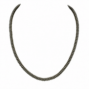 Navajo Pearl Silver-Tone Bead Necklaces