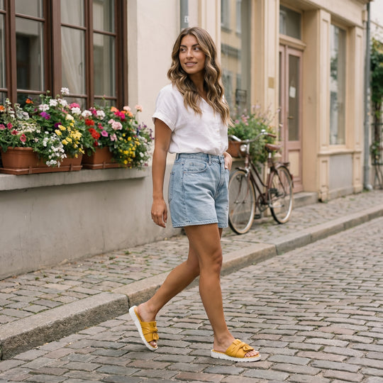 Olivia Ladies Leather Sandals - FINAL CLEARANCE