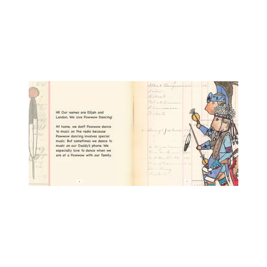 Powwow Dancing With Family