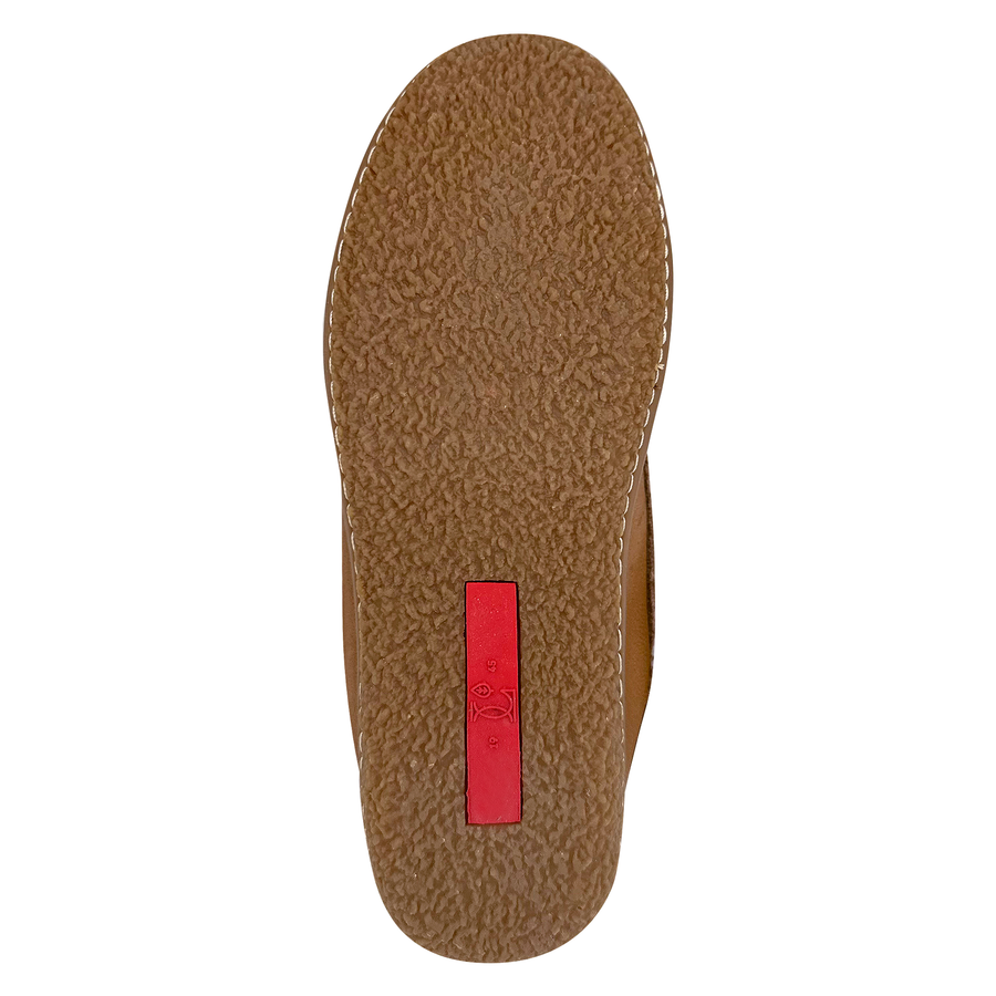 Women's Rubber Sole Fringe Ankle Moccasin Shoes