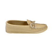 Women's Ivory Leather Earthing Moccasins (Limited Edition)