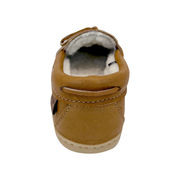 Women's Sheepskin Lined Leather Rubber Sole Moccasins