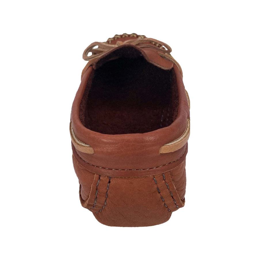 Women's Soft Sole Wide Width Bison Moccasins