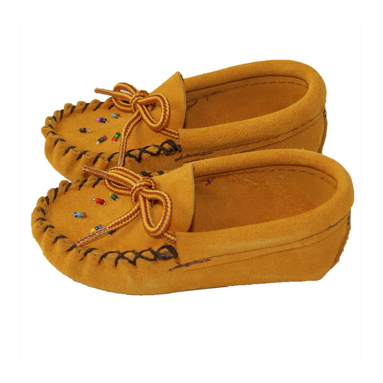 Tune Squad City Moccasins for Babies | Handmade Baby Shoes Soft Sole / 4