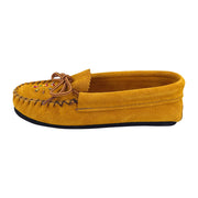 Junior Rubber Sole Suede Beaded Moccasins